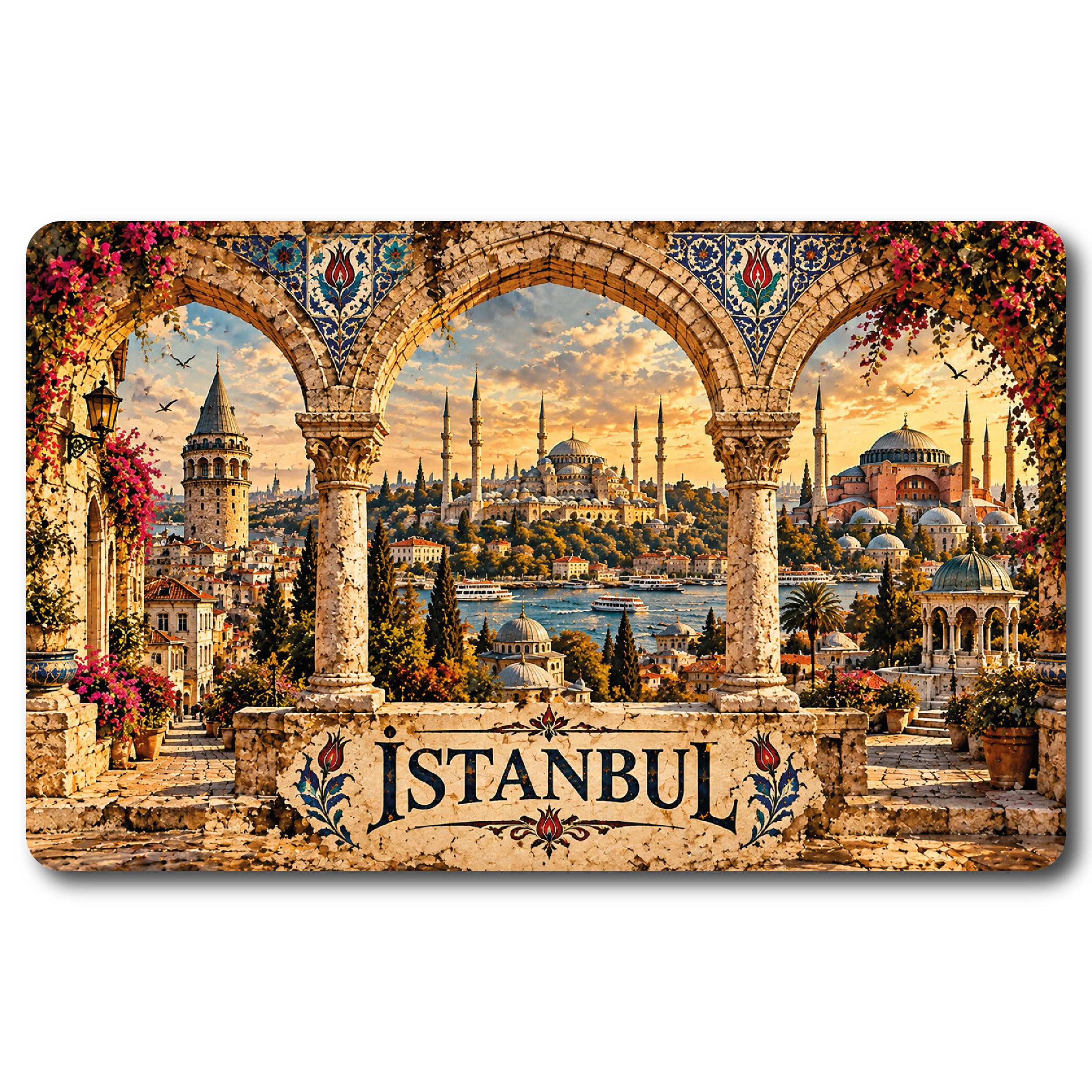 İstanbul Düz 06 magnet modeli, TrendMagnets