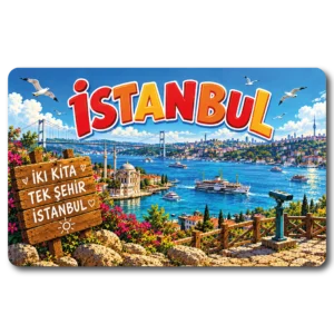 İstanbul Düz 07 magnet modeli, TrendMagnets