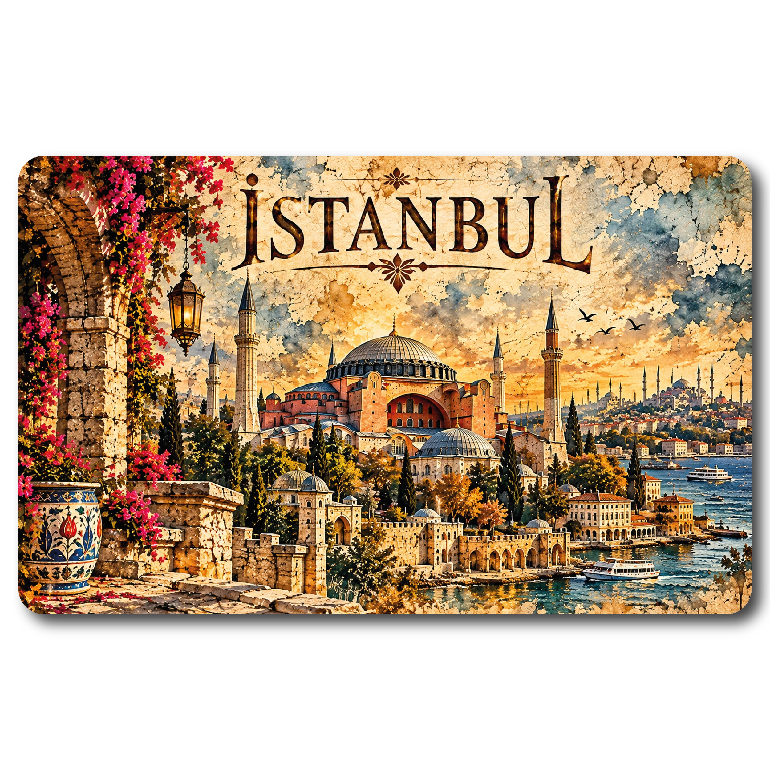 İstanbul Düz 08 magnet modeli, TrendMagnets