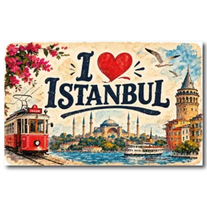 İstanbul Düz 09 magnet modeli, TrendMagnets