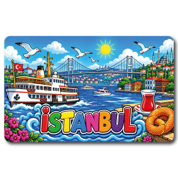 İstanbul Düz 10 magnet modeli, TrendMagnets