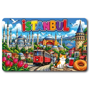 İstanbul Düz 13 magnet modeli, TrendMagnets