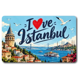 İstanbul Düz 16 magnet modeli, TrendMagnets