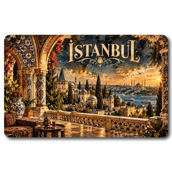 İstanbul Düz 17 magnet modeli, TrendMagnets