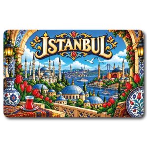 İstanbul Düz 18 magnet modeli, TrendMagnets