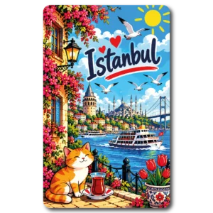 İstanbul Düz 21 magnet modeli, TrendMagnets