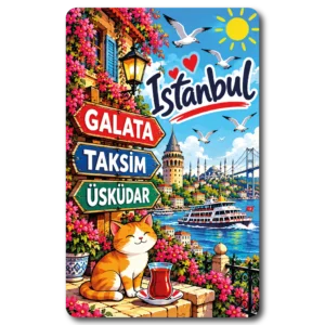 İstanbul Düz 22 magnet modeli, TrendMagnets