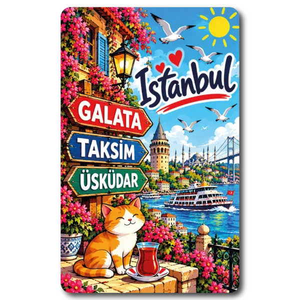 İstanbul Düz 22 magnet modeli, TrendMagnets