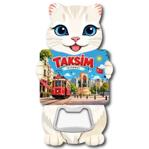 İstanbul Kedi Acacak 05 magnetli şişe açacağı, TrendMagnets