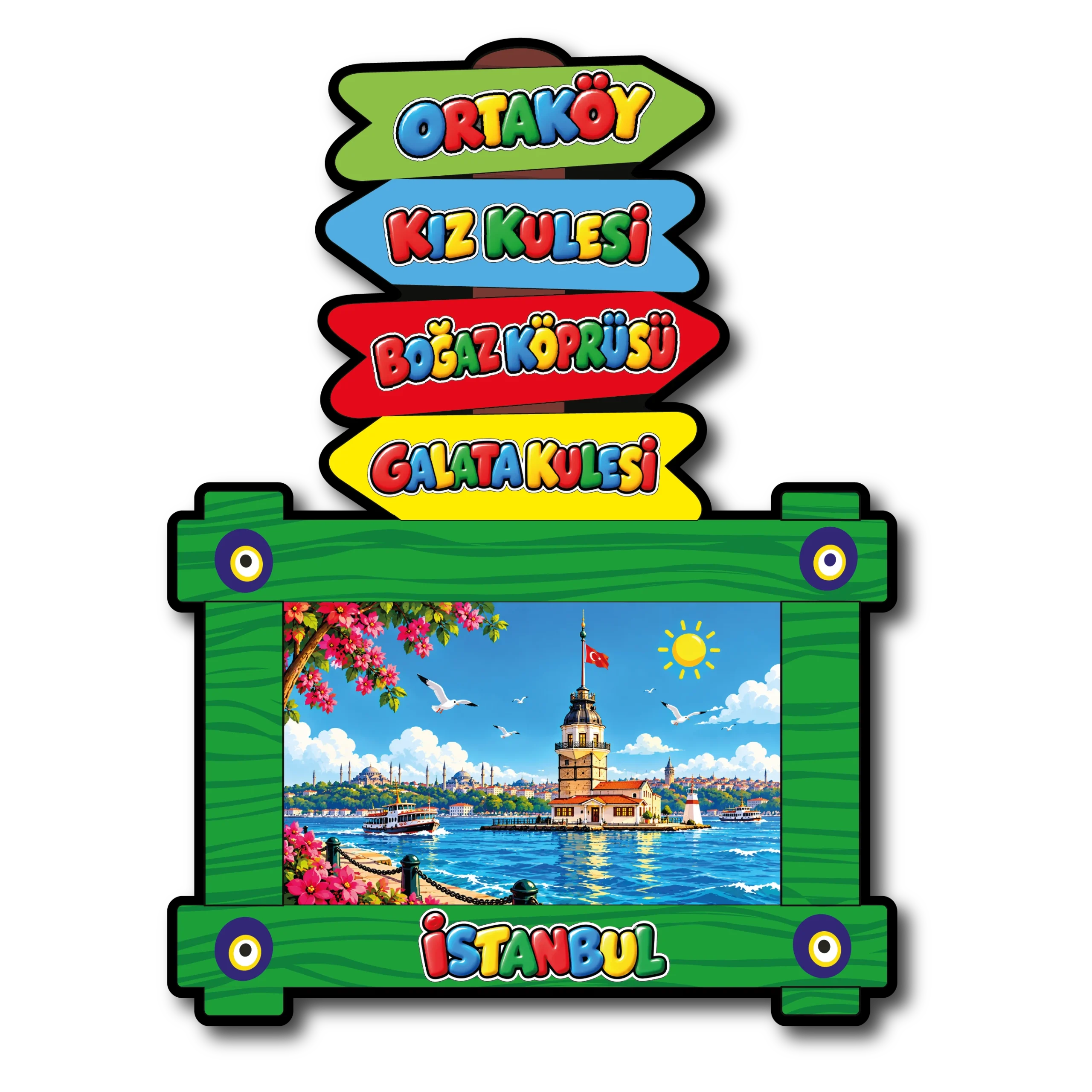 İstanbul Tabela 5 magnet modeli, TrendMagnets